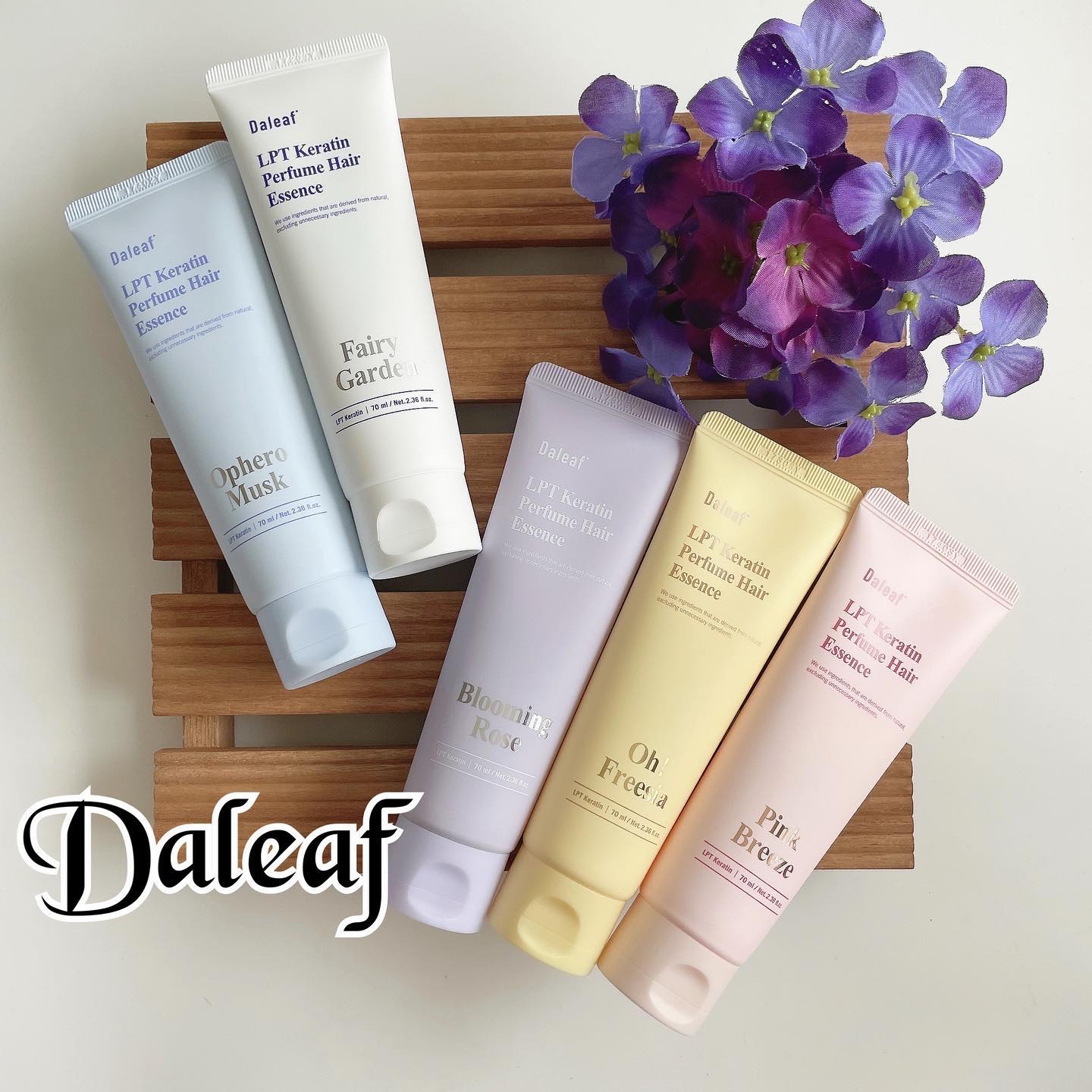 LPT Keratin パフュームヘアエッセンス Blooming Rose/Daleaf/ヘアミルクを使ったクチコミ（1枚目）