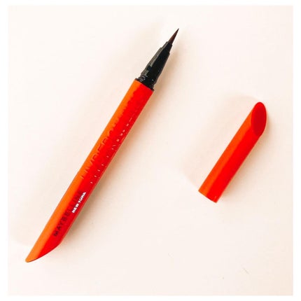 ウルトラカラー アイライナー BR-4 明るくヘルシー オレンジブラウン/MAYBELLINE NEW YORK/リキッドアイライナーを使ったクチコミ(3枚目)