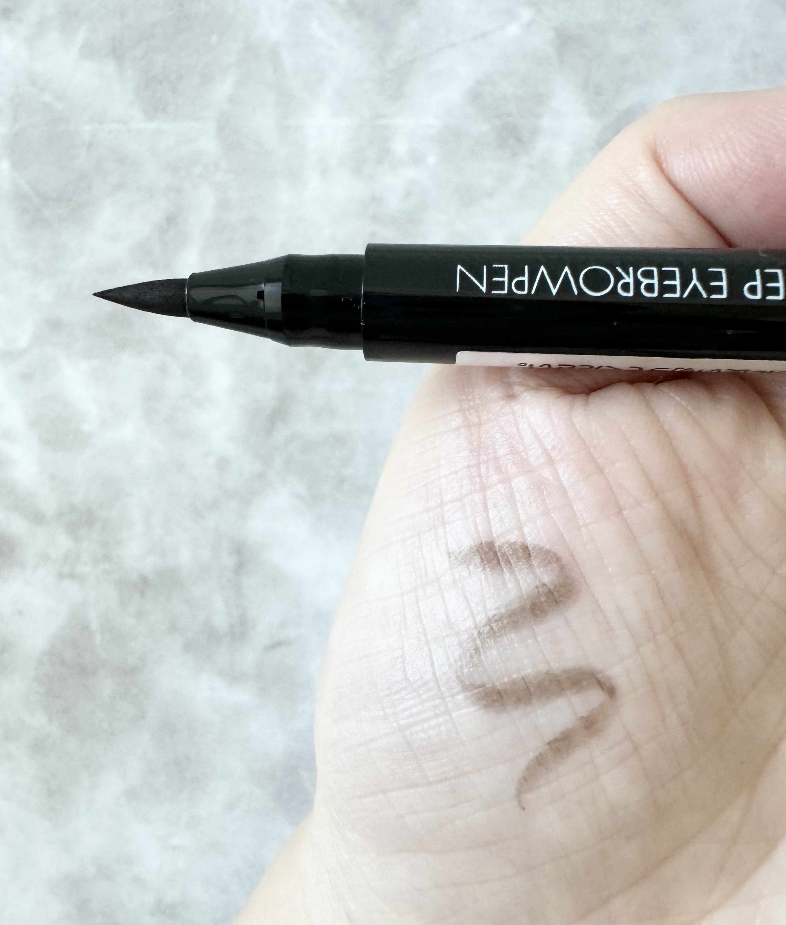 ウルトラキープアイブロウペン/メイクプロポーション/眉ティントを使ったクチコミ（3枚目）