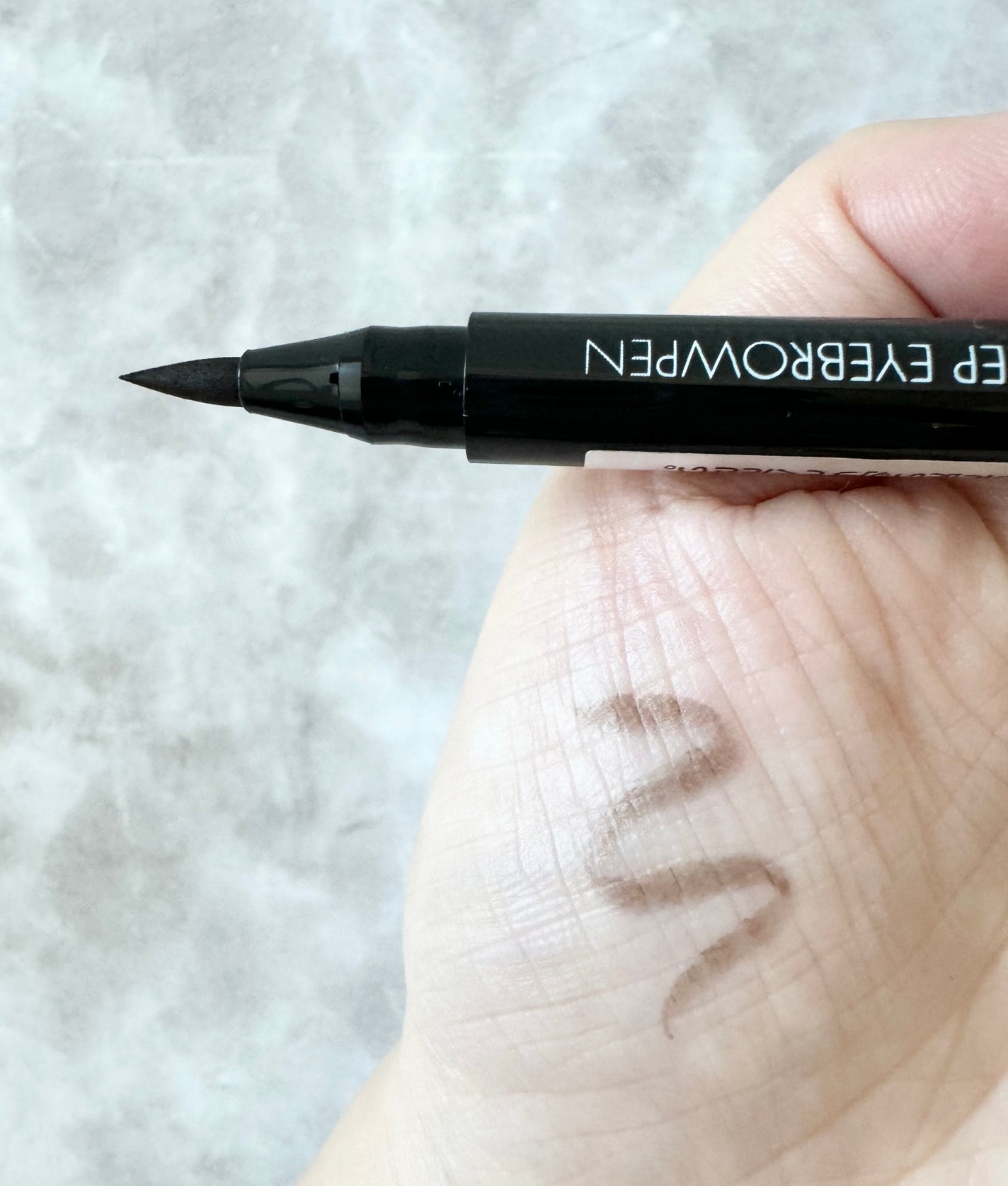 ウルトラキープアイブロウペン/メイクプロポーション/眉ティントを使ったクチコミ(3枚目)