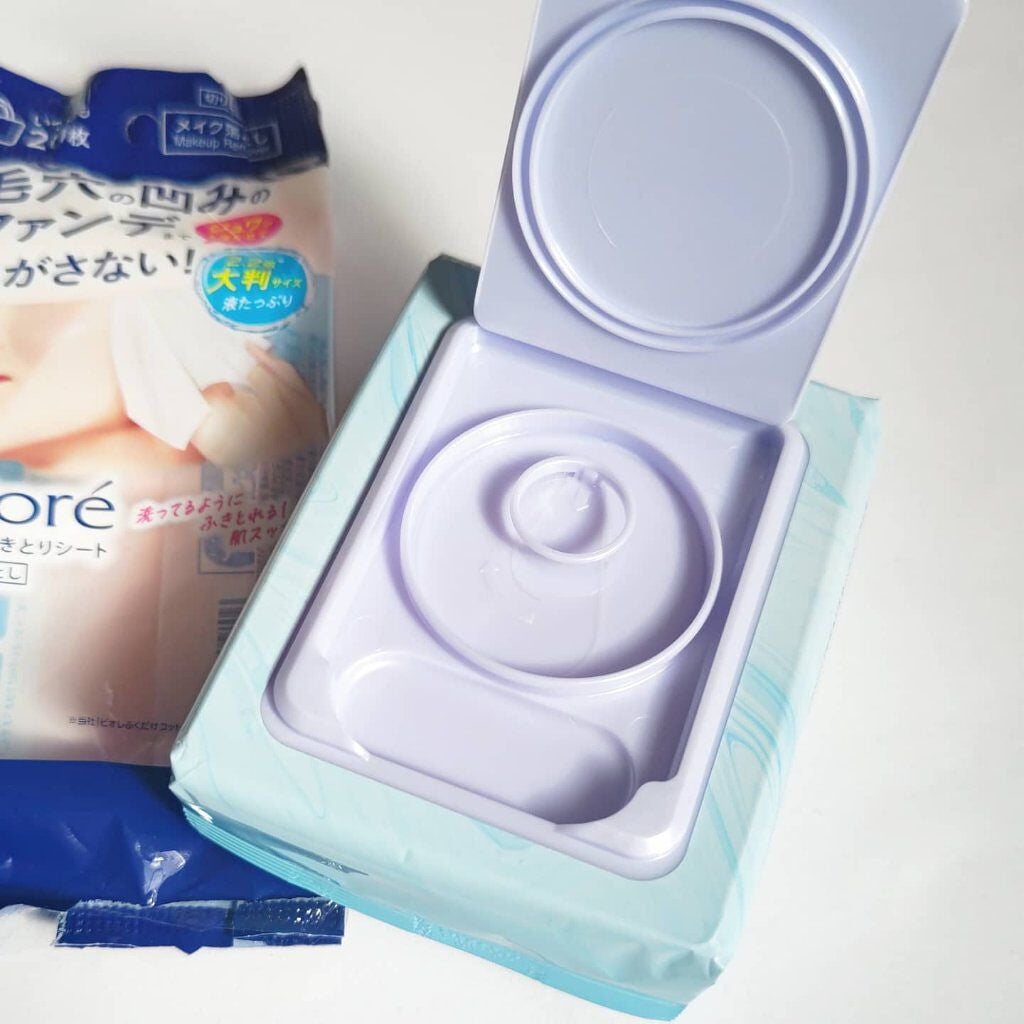 クリアふきとりシート/ビオレ/クレンジングシートを使ったクチコミ(3枚目)