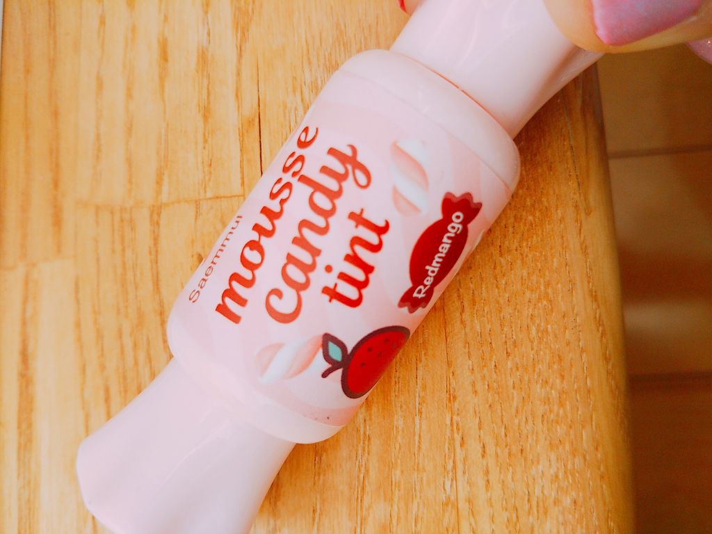 ムース キャンディー ティント/the SAEM/リップティントを使ったクチコミ（1枚目）