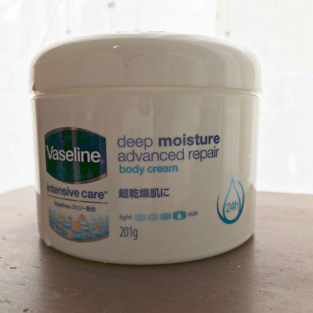 ディープモイスチャー アドバンスドリペア ボディクリーム/ヴァセリン/ボディクリームを使ったクチコミ（1枚目）