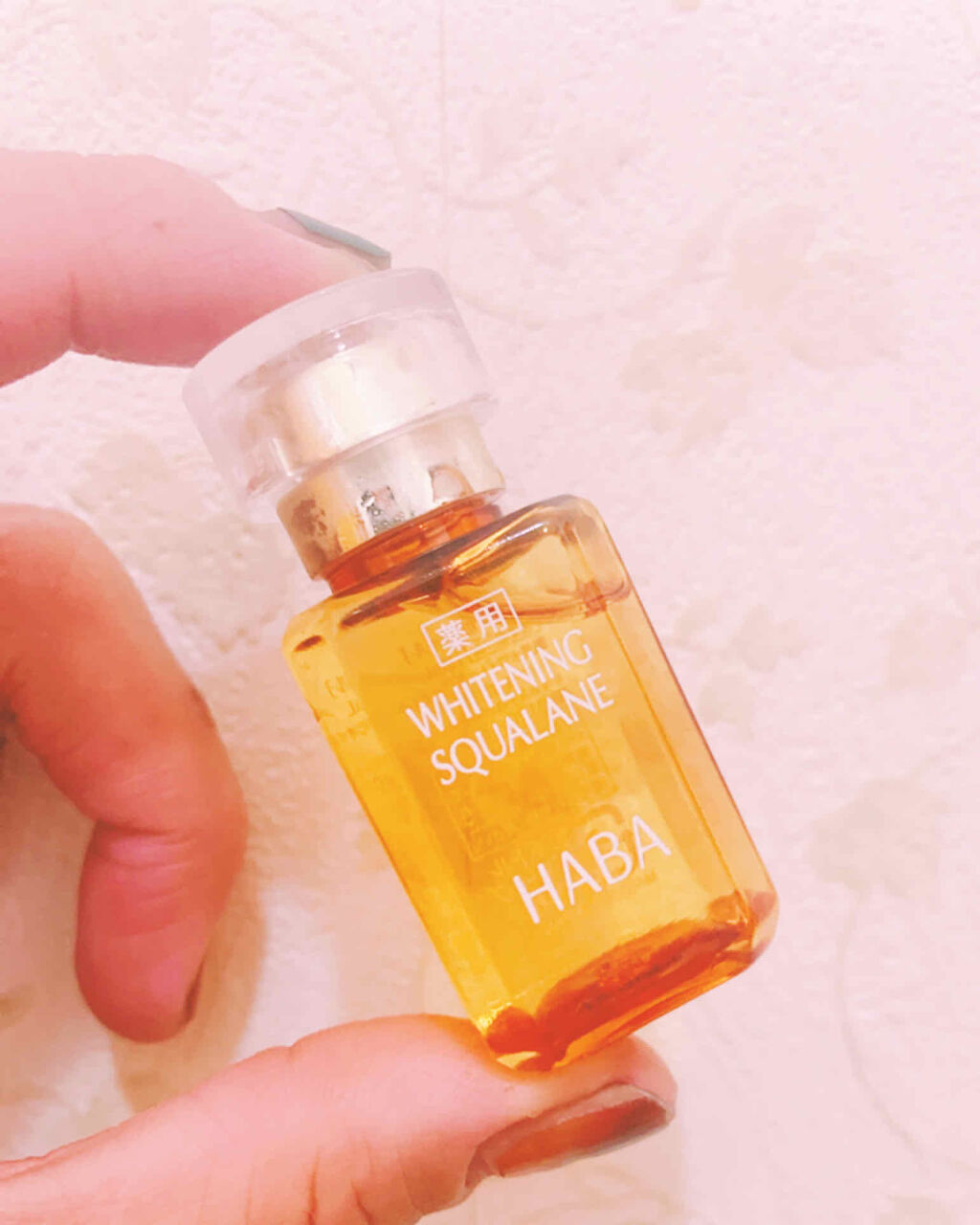 薬用ホワイトニングスクワラン/HABA/フェイスオイルを使ったクチコミ（2枚目）