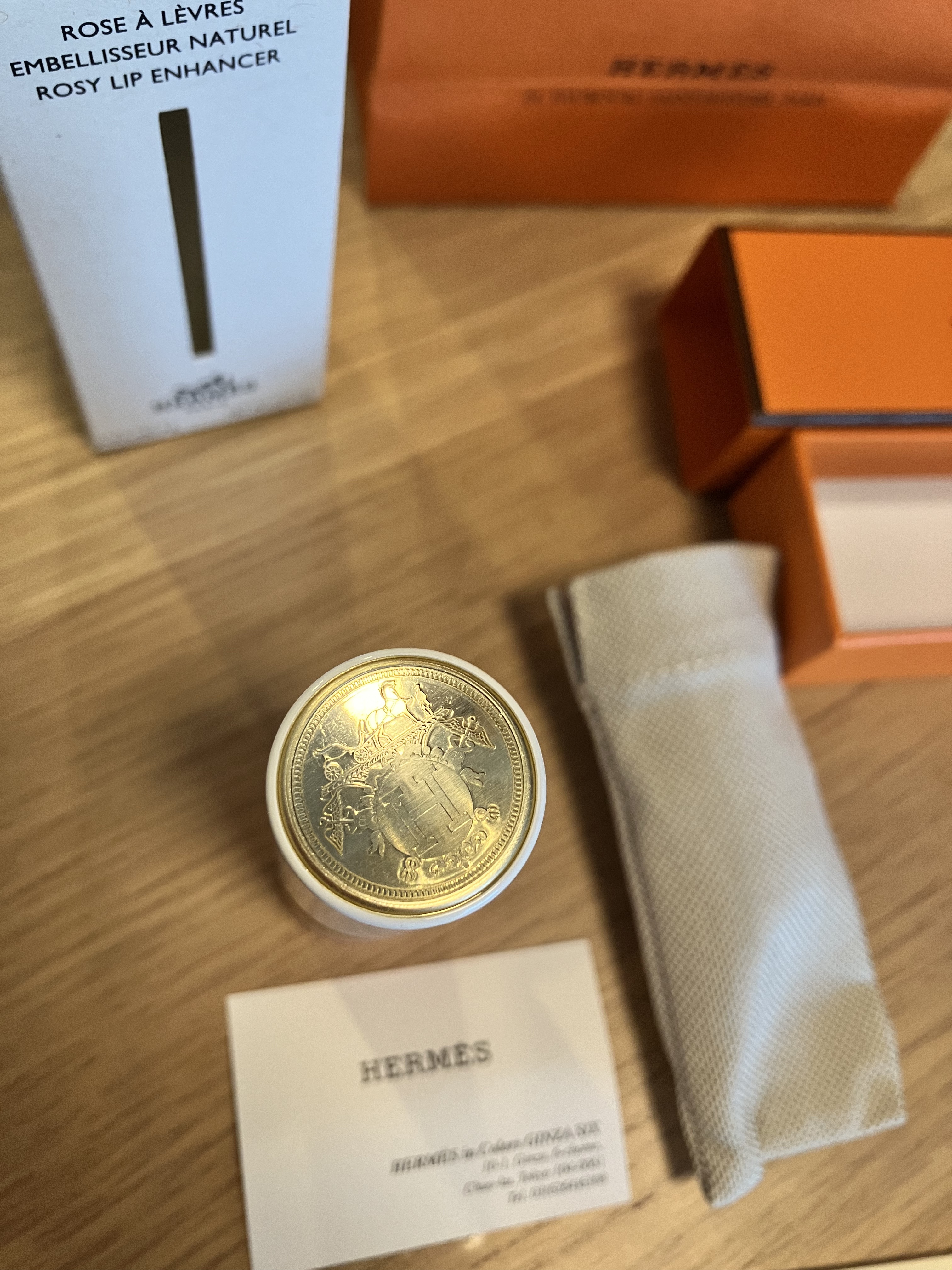 ローズ・エルメス ローズ ア レーヴル/エルメス/口紅を使ったクチコミ（3枚目）