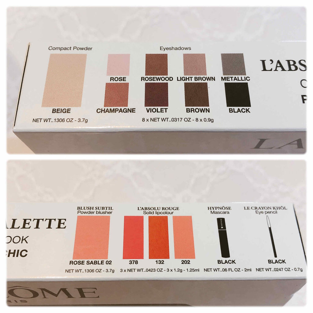 LANCOME ラプソリュパレットのクチコミ「
旅行から普段にも使えるメイクパレットを
紹介したいと思います😊

★ ランコム ラプソリュ .....」（2枚目）