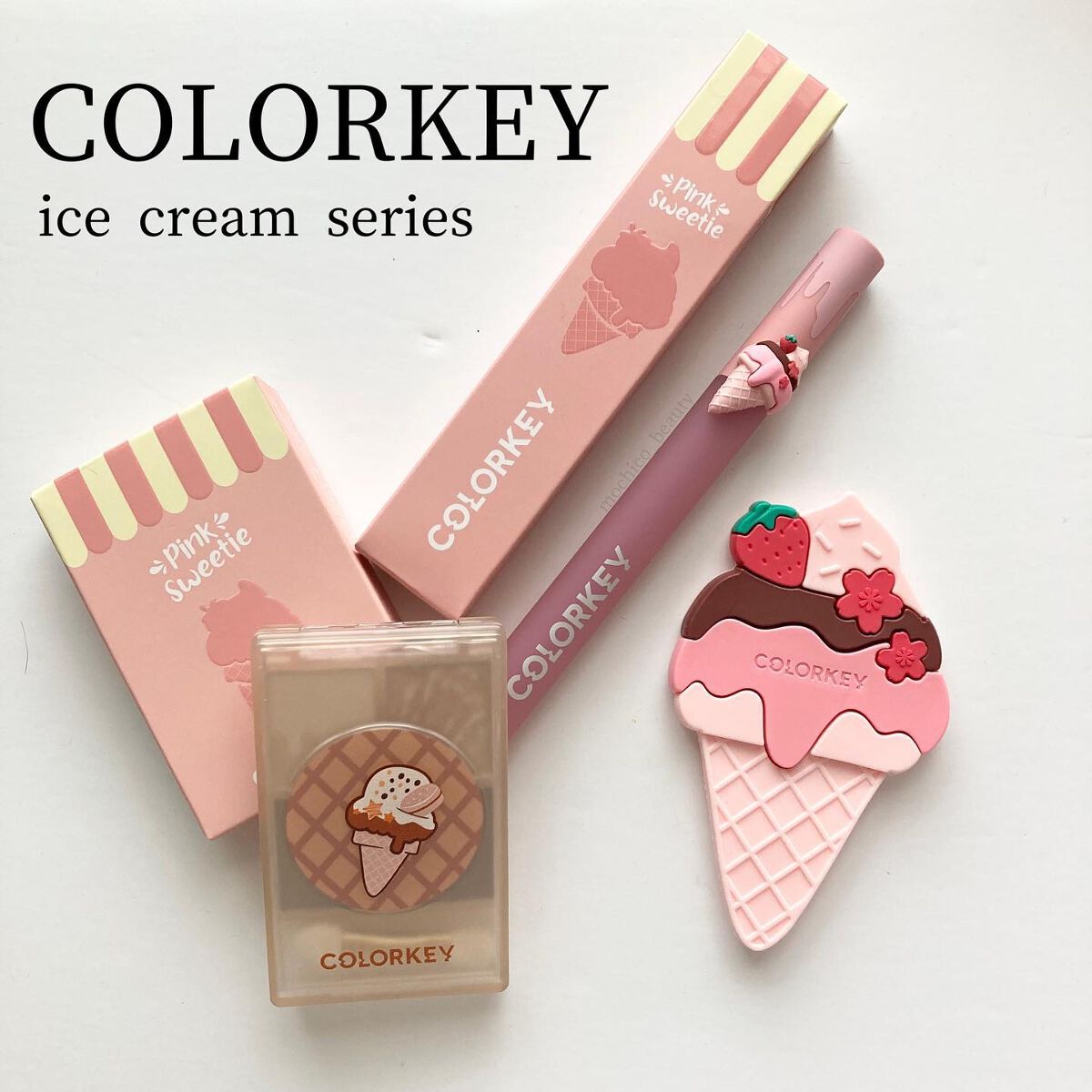 四色アイシャドウパレット/COLORKEY/アイシャドウパレットを使ったクチコミ（1枚目）