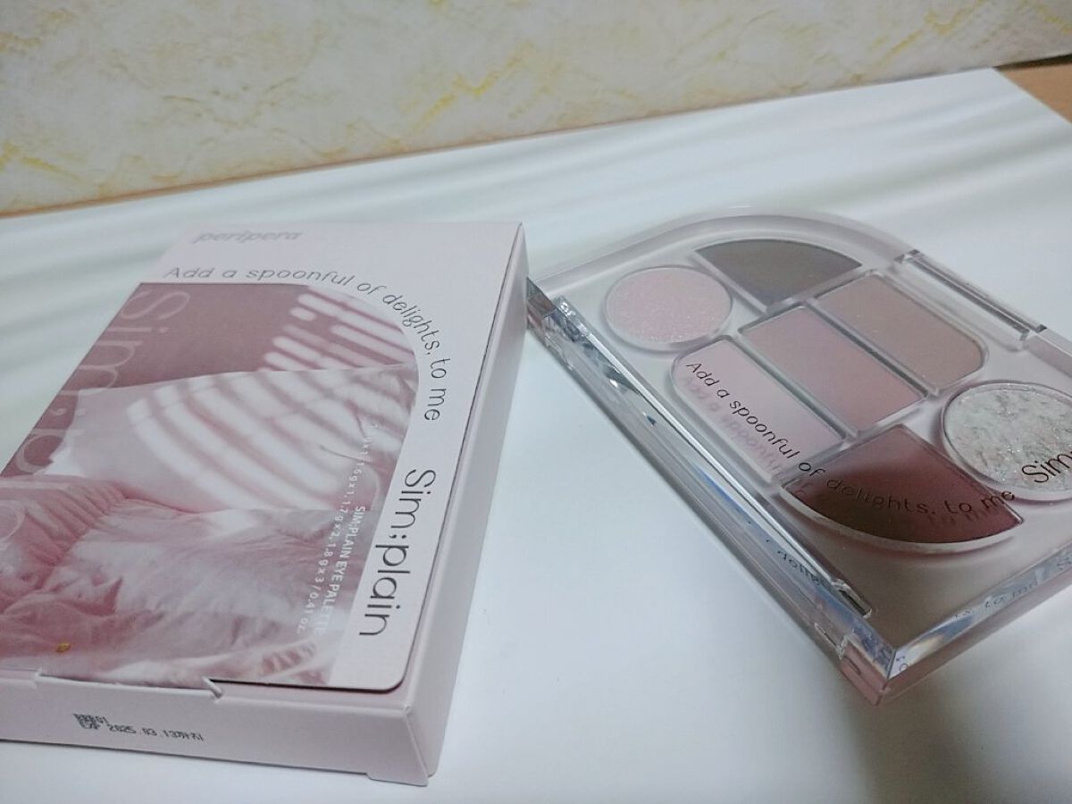 シンプレイン アイパレット/Sim;plain/アイシャドウパレットを使ったクチコミ（1枚目）