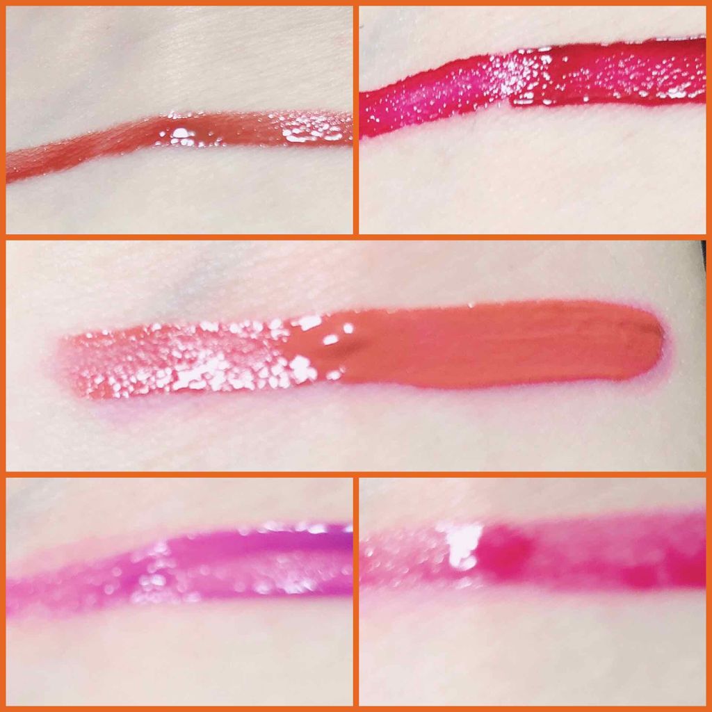 リップティントマット/キャンメイク/リップグロスを使ったクチコミ（2枚目）