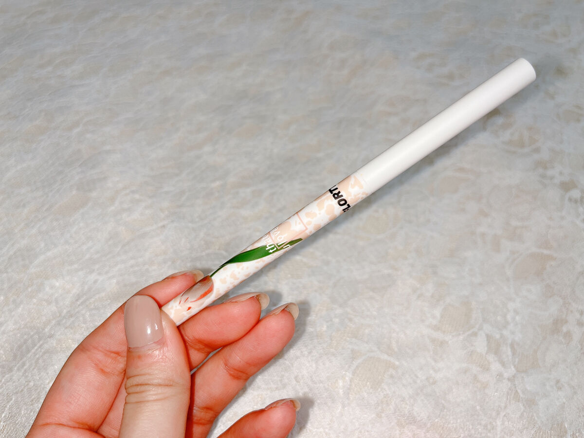 スマイルハート カラージェルアイライナー/FLORTTE/ジェルアイライナーを使ったクチコミ（2枚目）