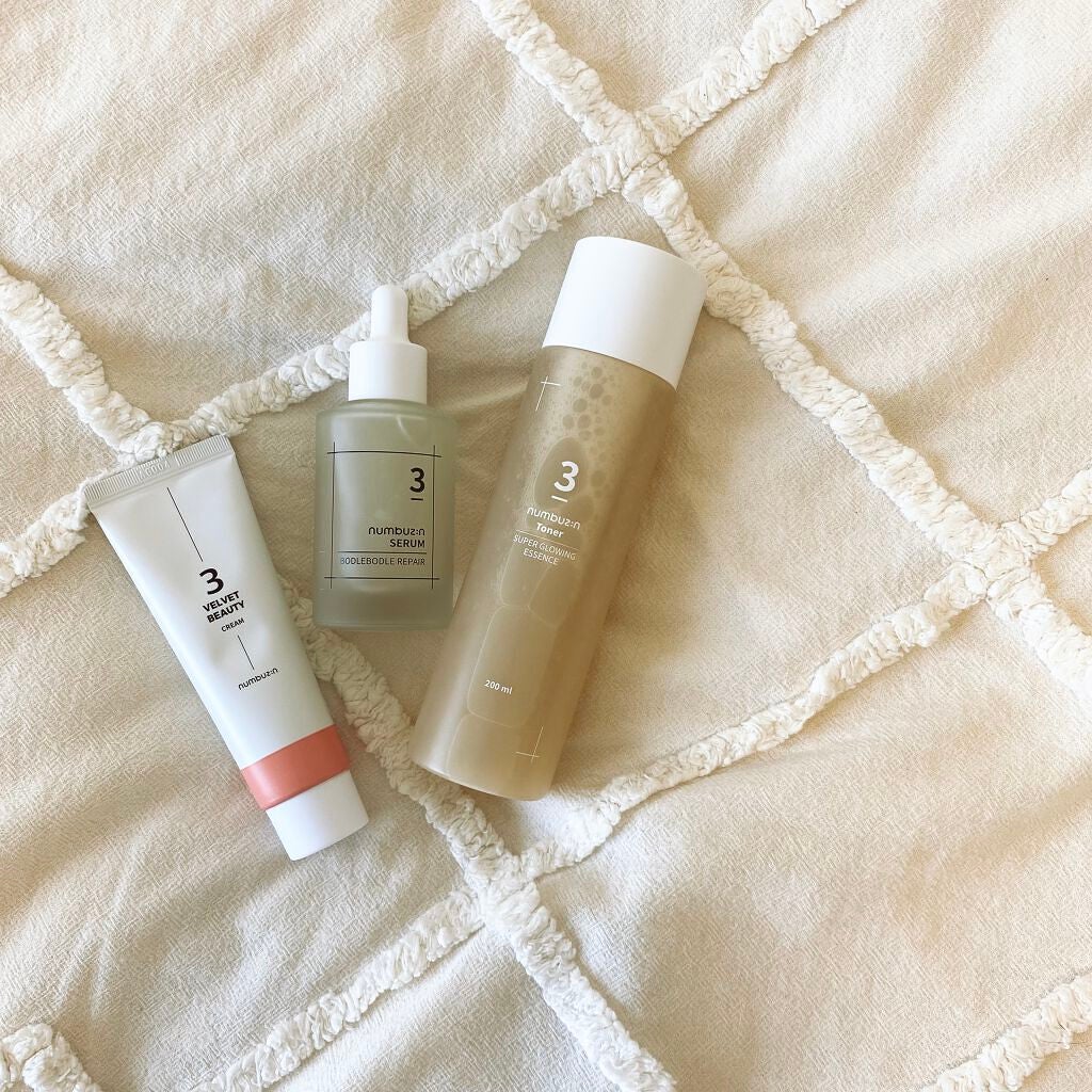 3番 すべすべキメケアセラム/numbuzin/美容液を使ったクチコミ(1枚目)