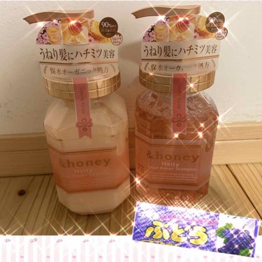 &honey Melty モイストリペア シャンプー1.0／モイストリペア ヘアトリートメント2.0/&honey/シャンプー・コンディショナーを使ったクチコミ（1枚目）