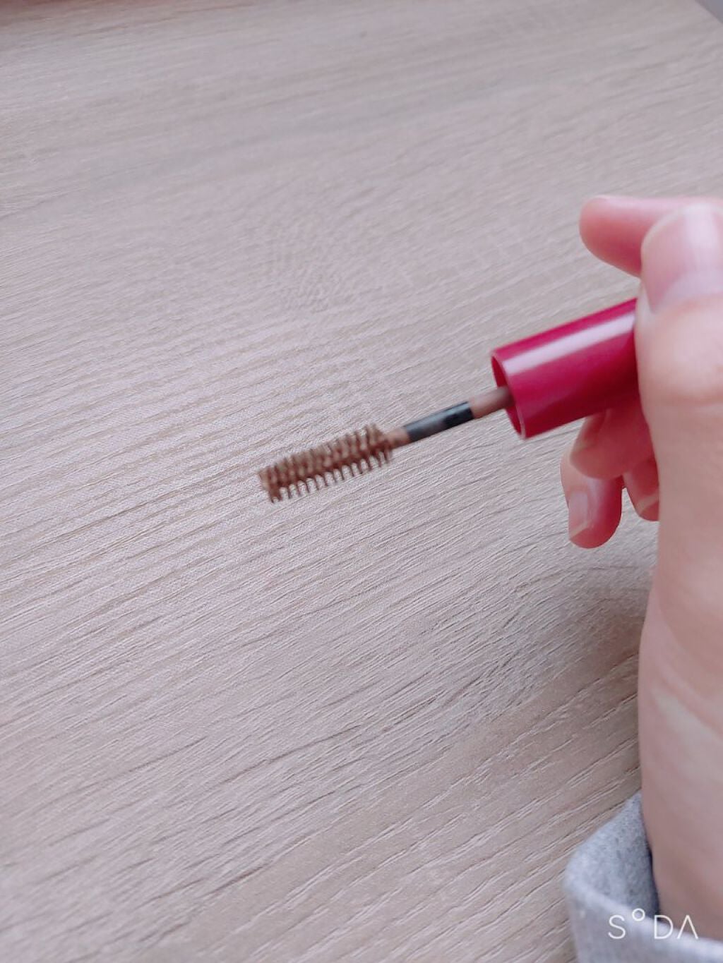 ニュアンスアイブローマスカラ/インテグレート/眉マスカラを使ったクチコミ(2枚目)