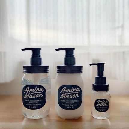 スリーク アミノセラム シャンプー/ヘアトリートメント/アミノメイソン/シャンプー・コンディショナーを使ったクチコミ(1枚目)