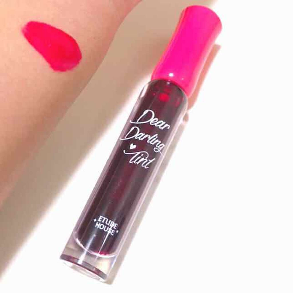 ディアダーリン ウォータージェルティント/ETUDE/リップティントを使ったクチコミ（2枚目）