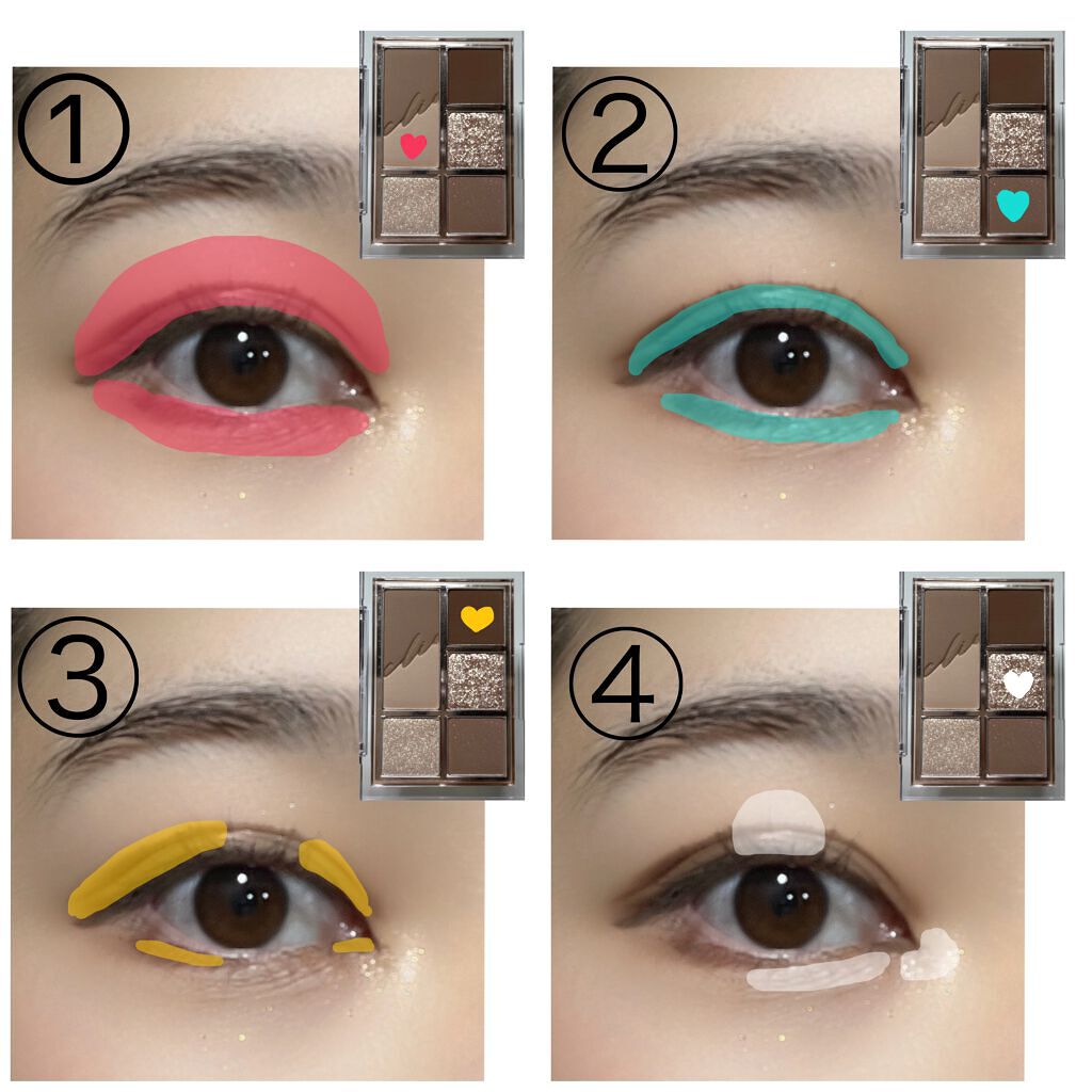 プロ アイパレット ミニ/CLIO/アイシャドウパレットを使ったクチコミ(5枚目)