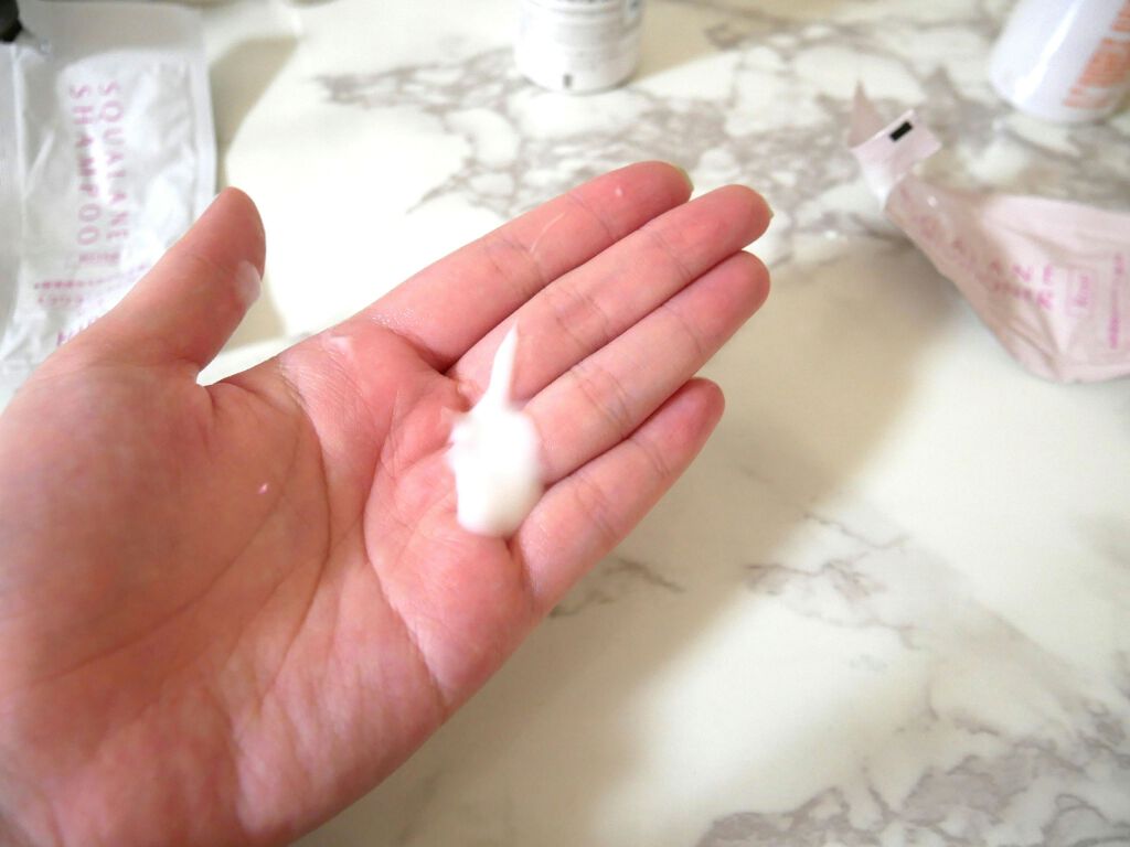 スクワランシャンプー／スクワランコンディショナー＜ローズ＞/HABA/シャンプー・コンディショナーを使ったクチコミ（3枚目）