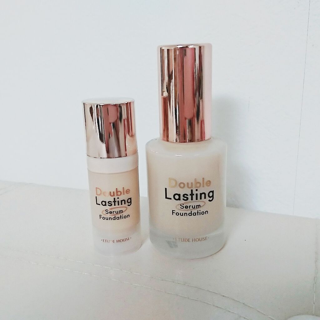 ダブルラスティング セラムファンデーション/ETUDE/リキッドファンデーションを使ったクチコミ(2枚目)