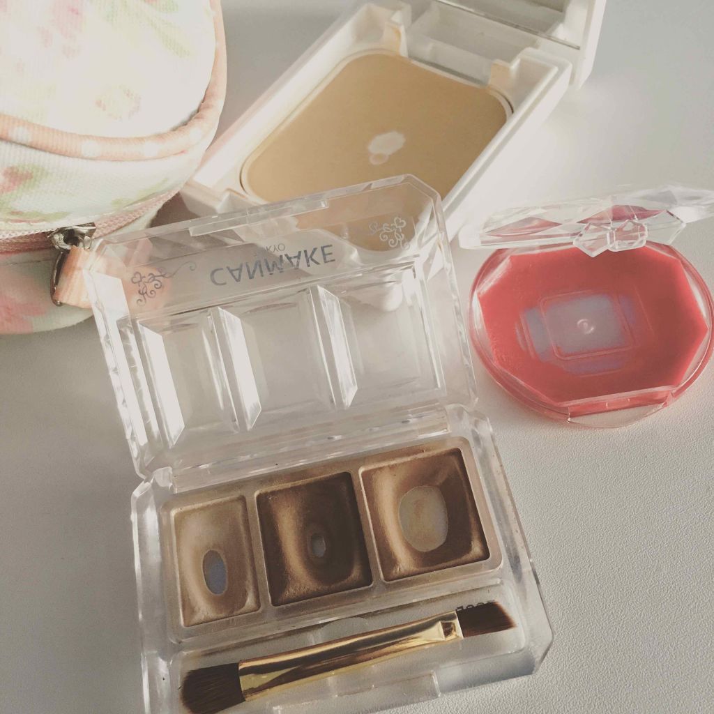 クリームチーク/キャンメイク/ジェル・クリームチークを使ったクチコミ（1枚目）