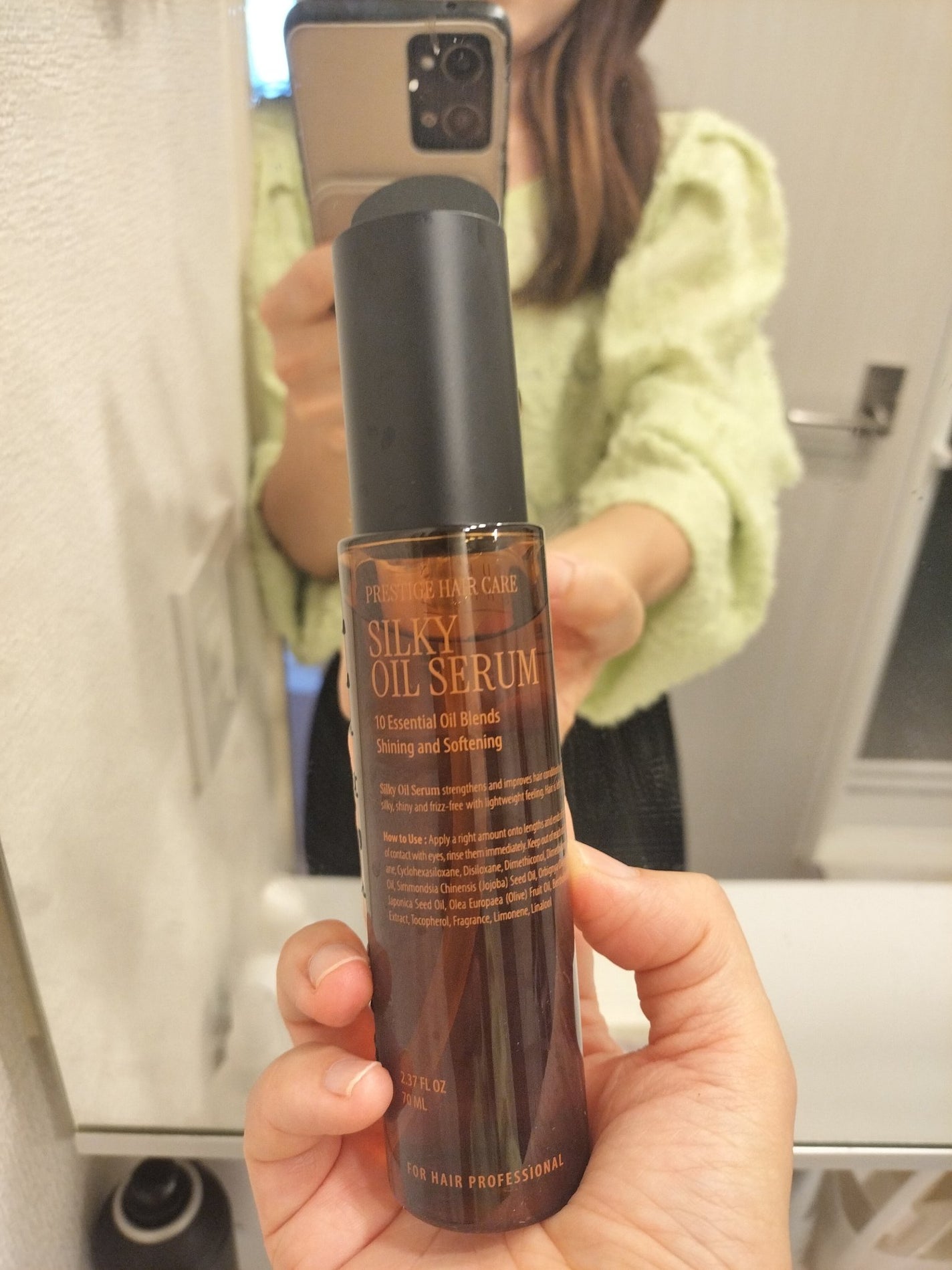 SILKY OIL SERUM/CULRY SHYLL/ヘアオイルを使ったクチコミ(1枚目)