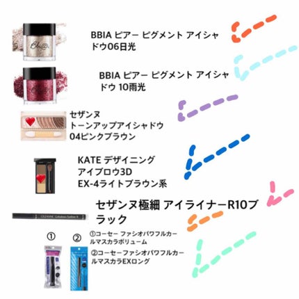 ピグメント/BBIA/アイシャドウパレットを使ったクチコミ(3枚目)