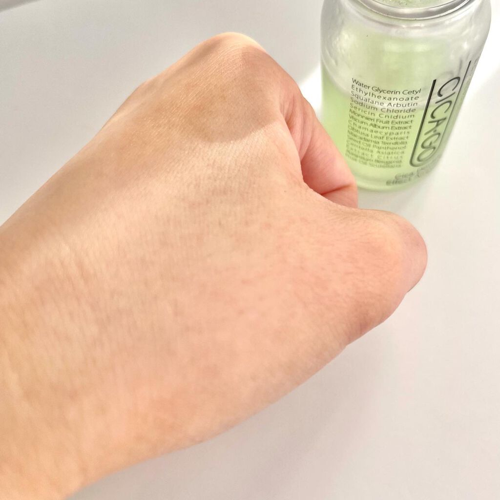 シカゴ― シカダブルエフェクトアンプル/ISOI/美容液を使ったクチコミ（3枚目）