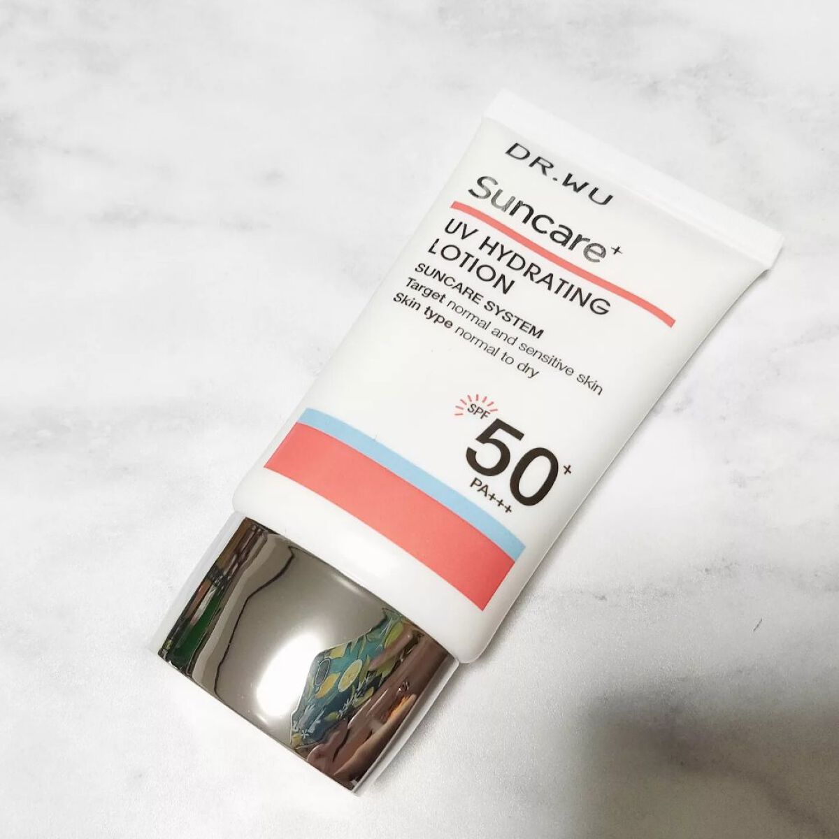 サンスクリーン+  モイスト日焼け止め＜日焼け止め＞/DR.WU/日焼け止めクリームを使ったクチコミ（1枚目）