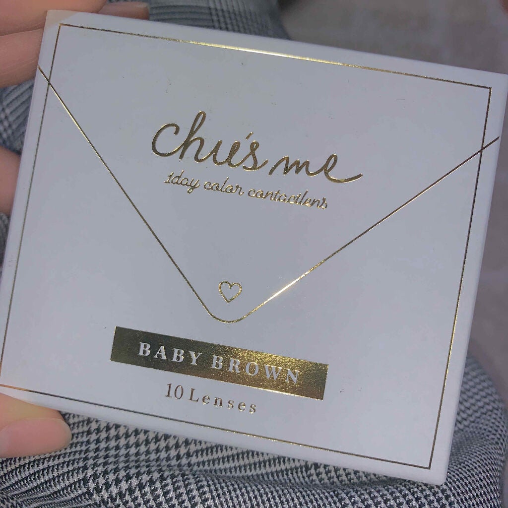 Chu's me 1day/Chu's me/ワンデー(1DAY)カラコンを使ったクチコミ(3枚目)