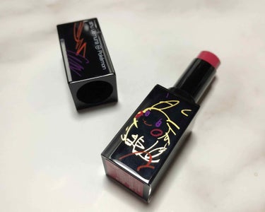 ルージュ アンリミテッド ラッカーシャイン＜2019年クリスマスコフレ限定＞/shu uemura/口紅を使ったクチコミ（1枚目）