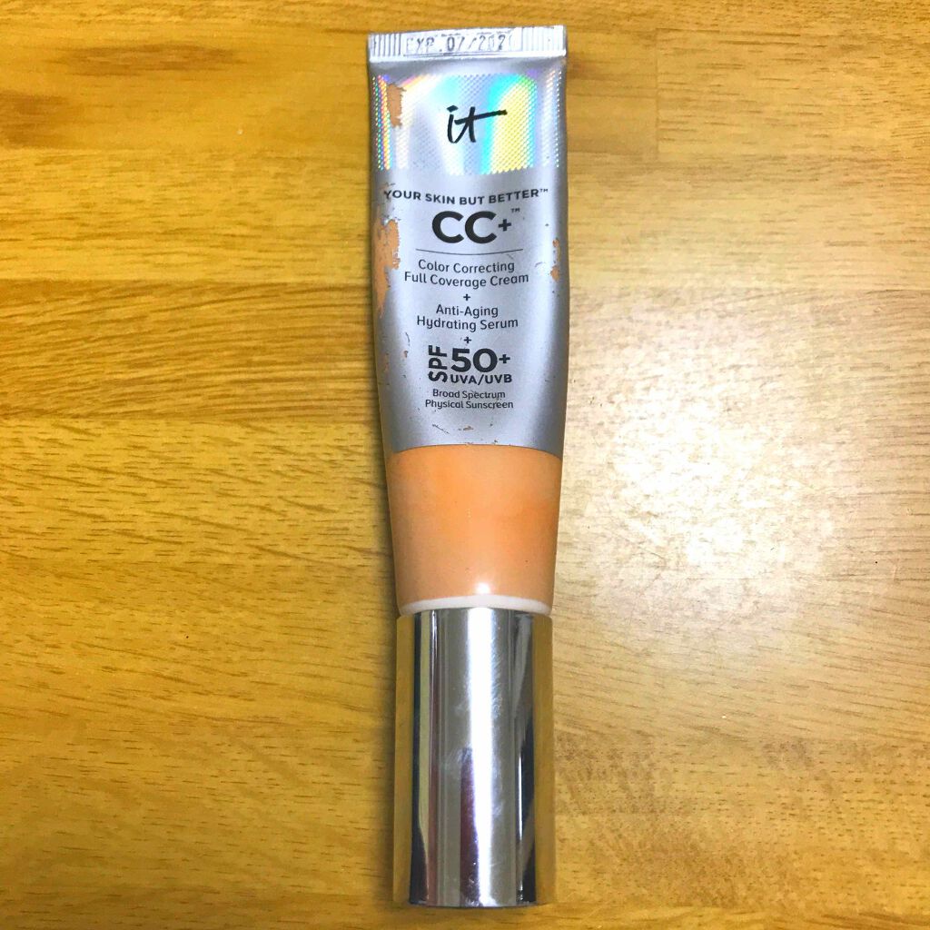 CC +クリーム with SPF50+/IT Cosmetics/CCクリームを使ったクチコミ（1枚目）