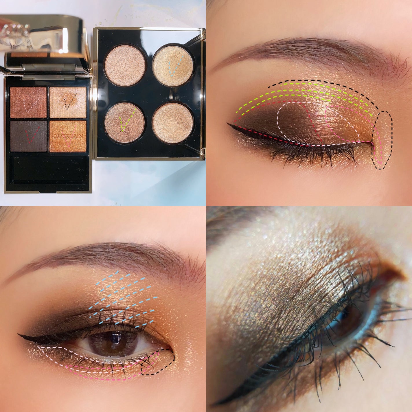 オンブル ジェ/GUERLAIN/アイシャドウパレットを使ったクチコミ(4枚目)