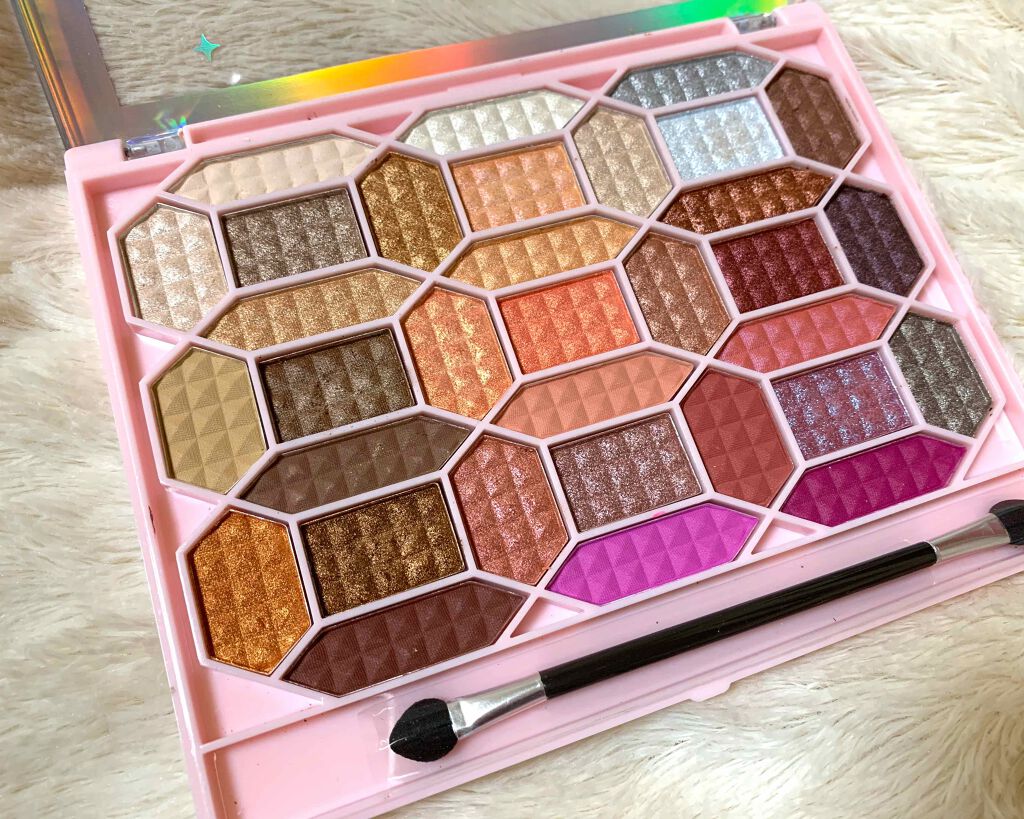 33色プロアイシャドウパレット/Dolly Angel/アイシャドウパレットを使ったクチコミ(2枚目)