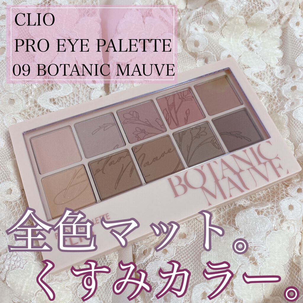 プロ アイ パレット/CLIO/アイシャドウパレットを使ったクチコミ（1枚目）