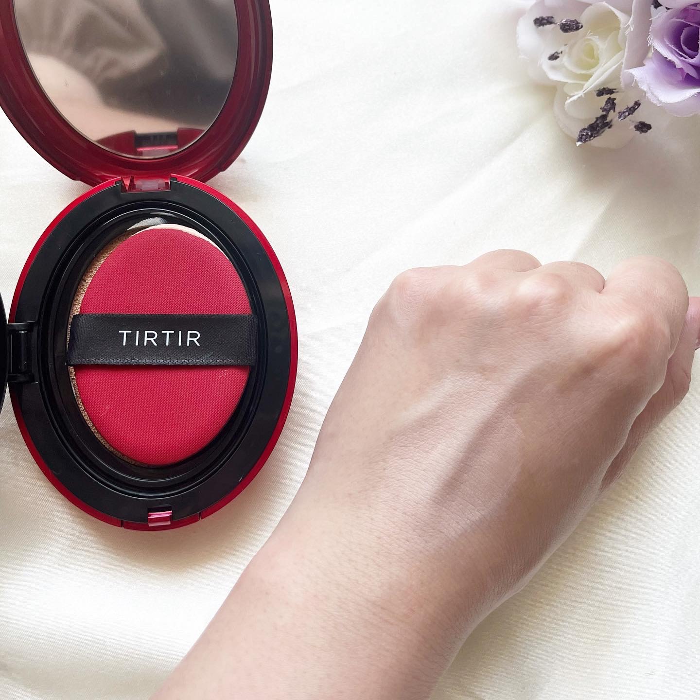 マスク フィット レッド クッション/TIRTIR(ティルティル)/クッションファンデーションを使ったクチコミ（3枚目）