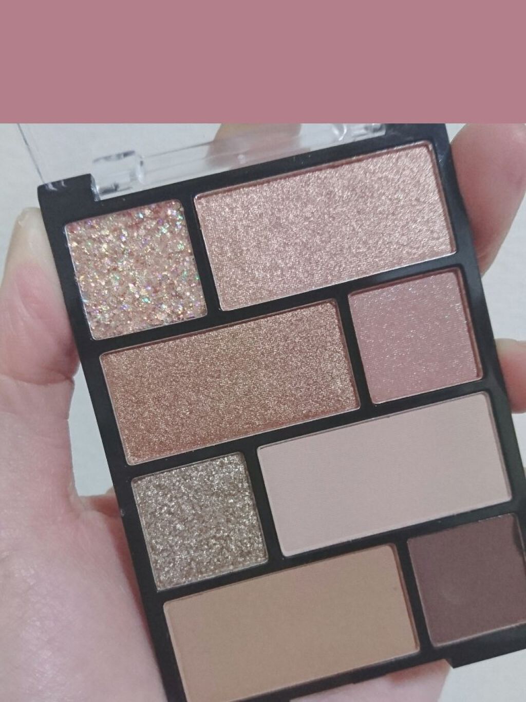 アイシャドウパレット/U R GLAM/アイシャドウパレットを使ったクチコミ(3枚目)