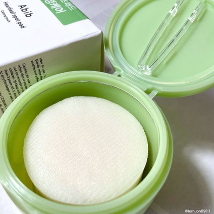 ドクダミカーミングタッチスポットパッド/Abib /トナーパッドを使ったクチコミ(2枚目)