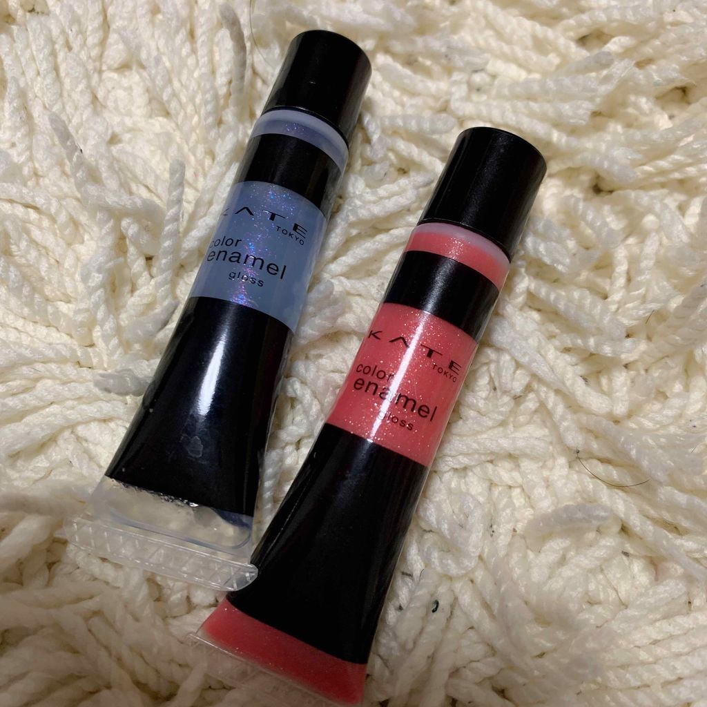 カラーエナメルグロス/KATE/リップグロスを使ったクチコミ(1枚目)