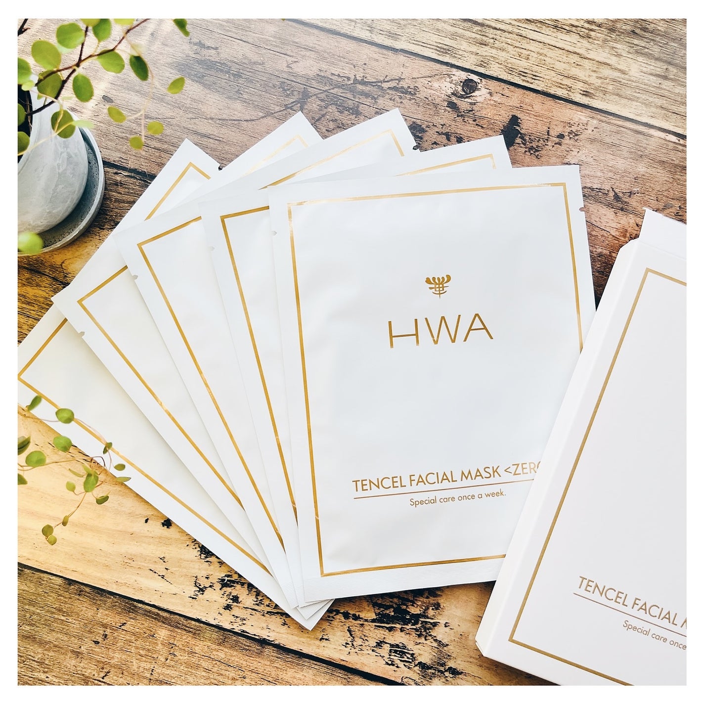 テンセルフェイシャルマスクZERO/HWA/シートマスク・パックを使ったクチコミ(1枚目)