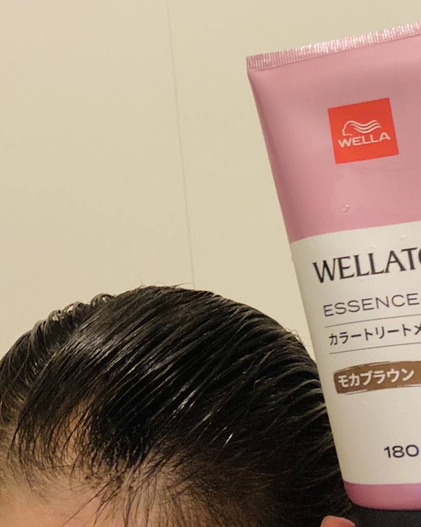 ウエラトーン エッセンスイン カラートリートメント/ウエラ/ヘアカラーを使ったクチコミ（3枚目）