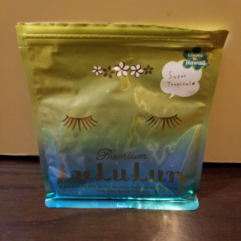ハワイルルルン（プルメリアの香り）/ルルルン/シートマスク・パックを使ったクチコミ（1枚目）