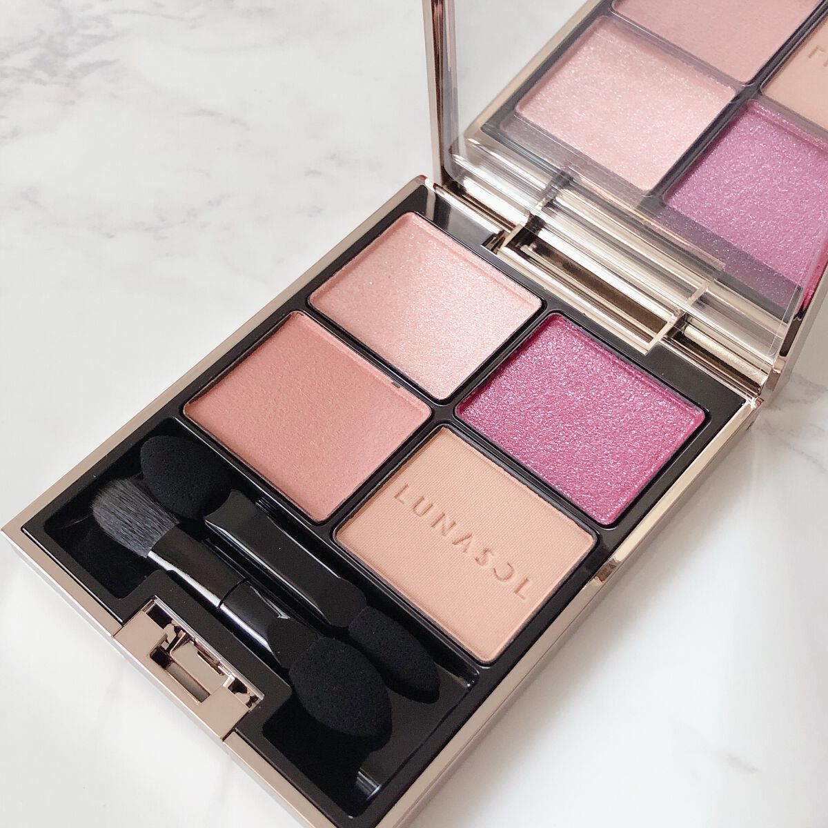 アイカラーレーション/LUNASOL/アイシャドウパレットを使ったクチコミ（2枚目）