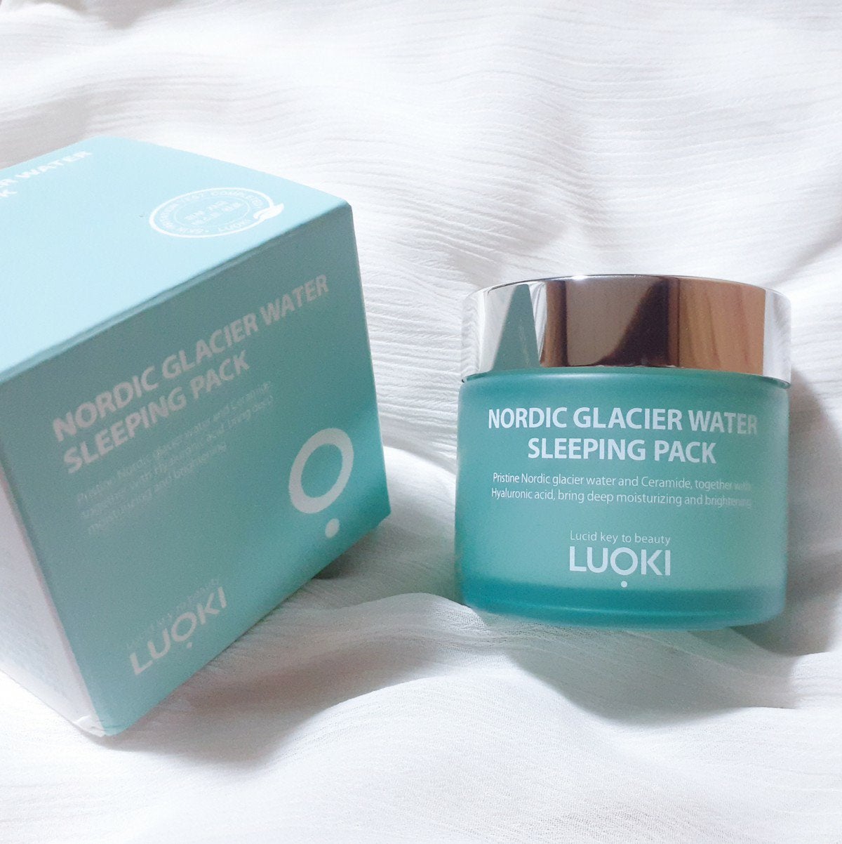 ノルディック氷河水スリーピングパック/LUOKI/フェイスクリームを使ったクチコミ(1枚目)
