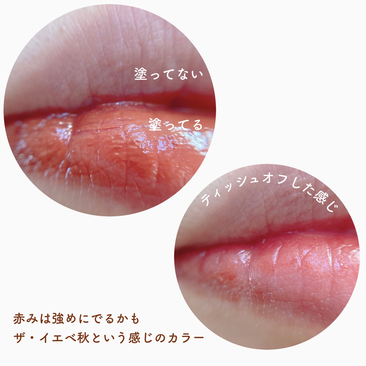 センシュアルフィックスティント/Ririmew/リップティントを使ったクチコミ(7枚目)