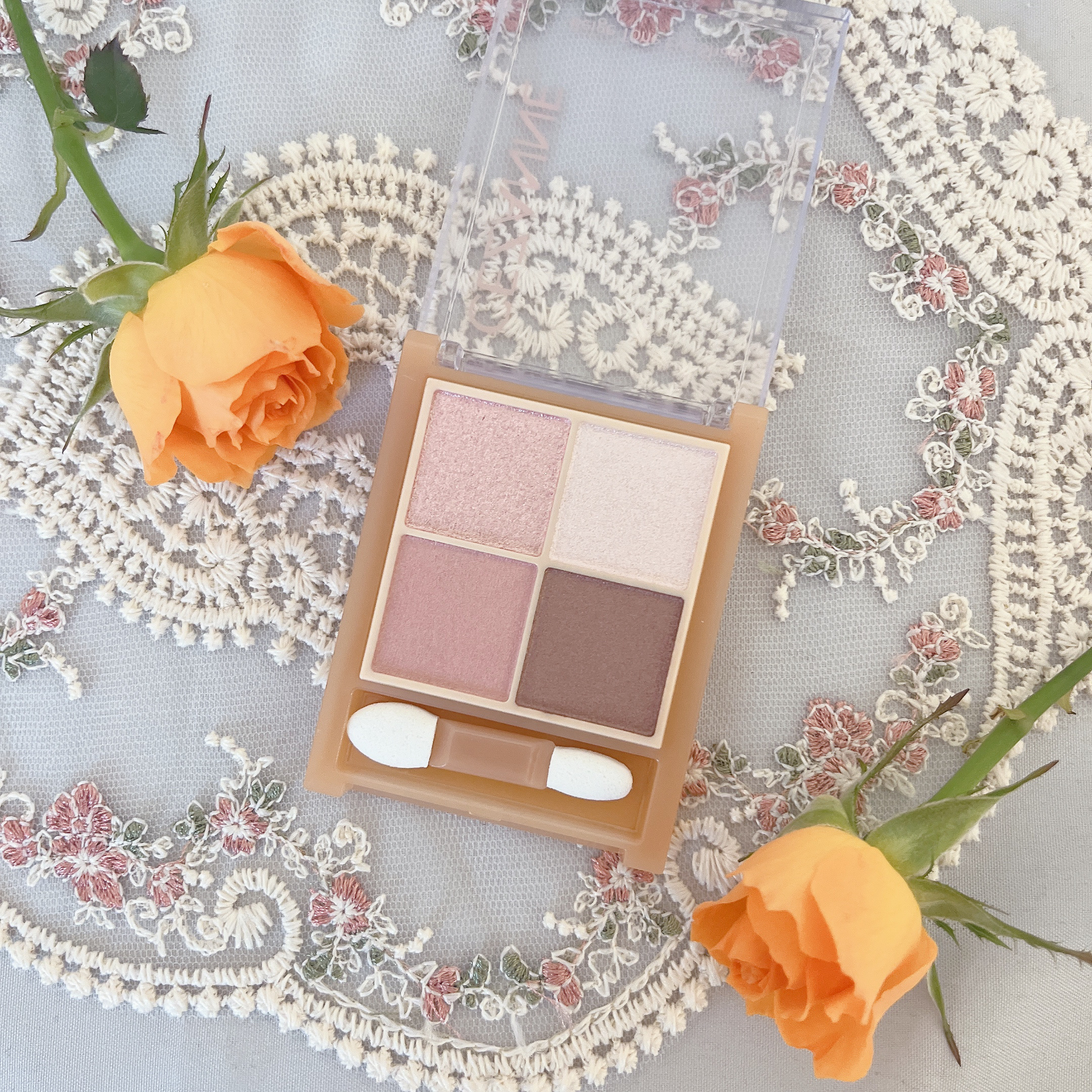 ベージュトーンアイシャドウ/CEZANNE/アイシャドウパレットを使ったクチコミ（1枚目）