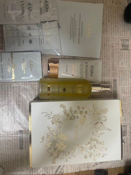 ダルバ ホワイトトリュフファーストスプレーセラム/ダルバ/ミスト状化粧水を使ったクチコミ(1枚目)