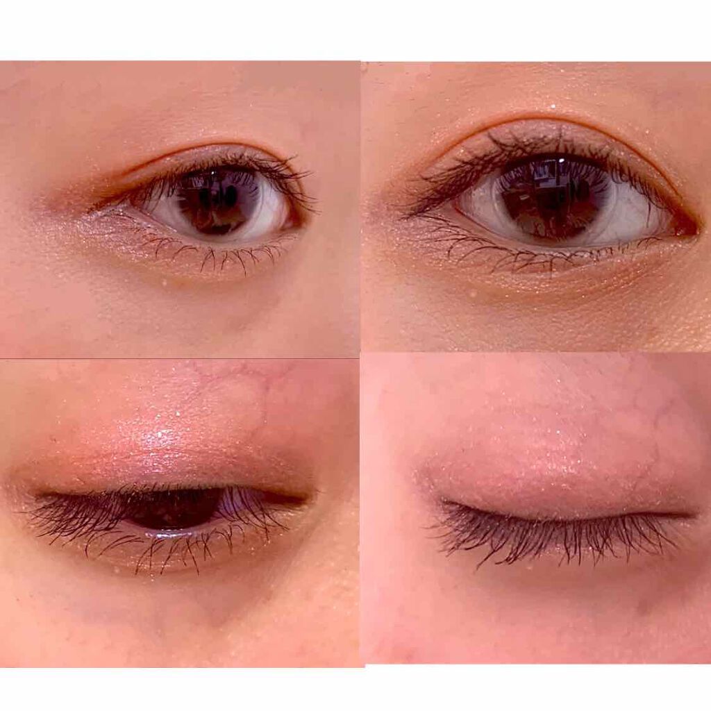 シャイニーグロウアイズD/DAISO/ジェル・クリームアイシャドウを使ったクチコミ（2枚目）