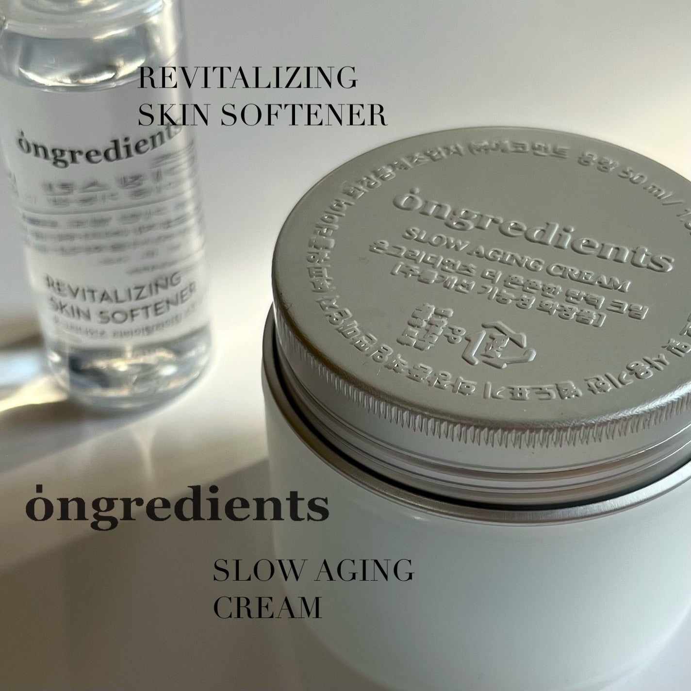 Slow Aging Cream /Ongredients/フェイスクリームを使ったクチコミ(2枚目)