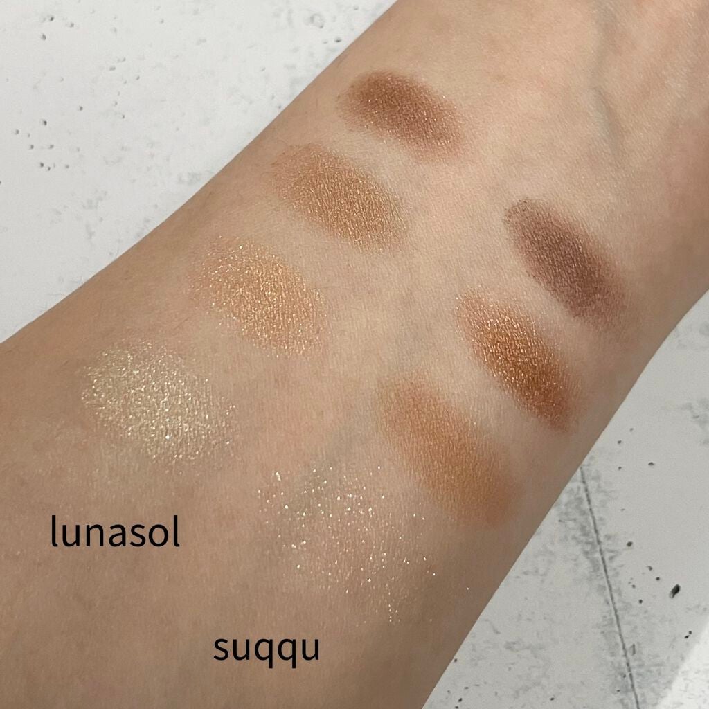 スキンモデリングアイズ/LUNASOL/アイシャドウパレットを使ったクチコミ(2枚目)