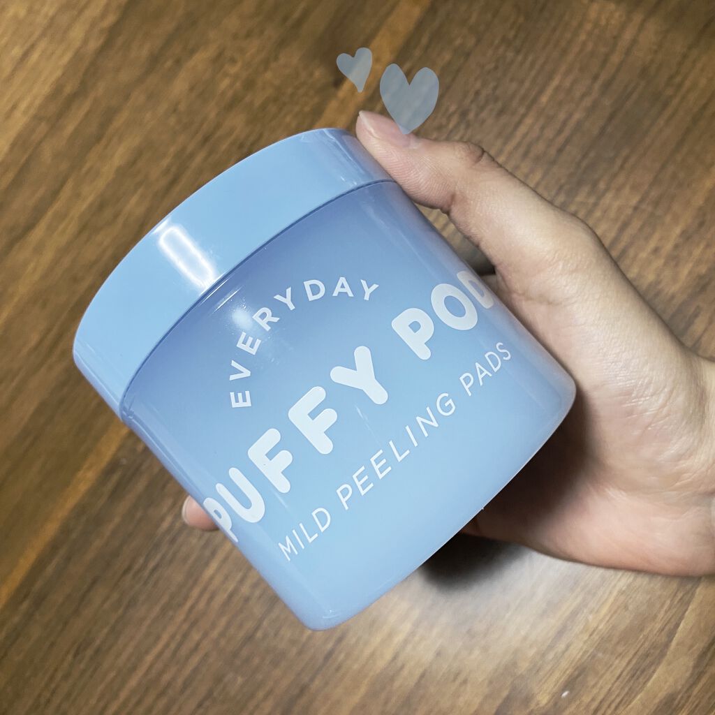 マイルドピーリングパッド C/PUFFY POD/トナーパッドを使ったクチコミ（1枚目）