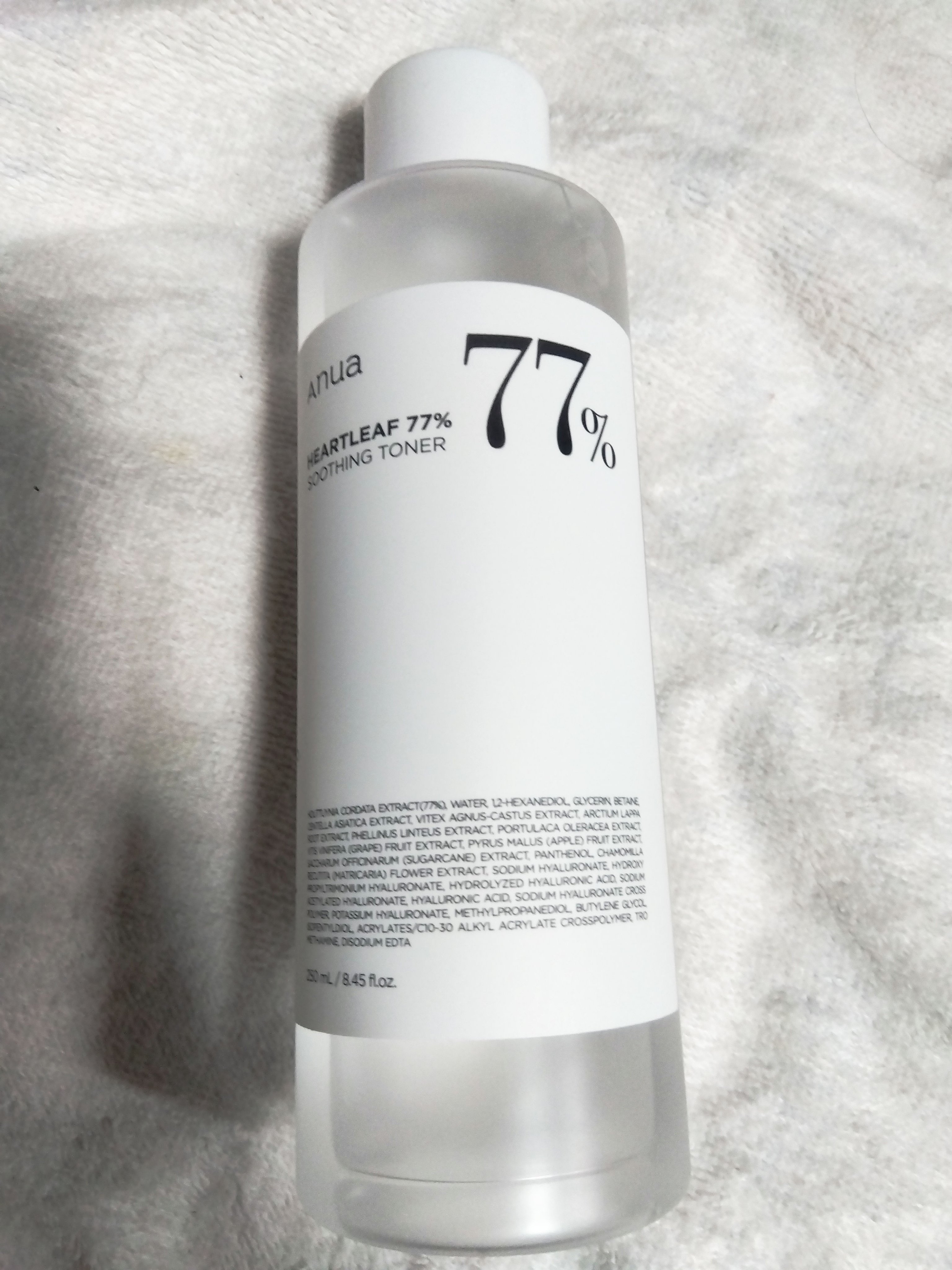 ドクダミ 77 スージングトナー/Anua/化粧水を使ったクチコミ（1枚目）